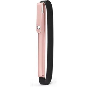Holder Case Compatible with Apple Pencil 1st/2nd Gen,Pencil Sleeve PU Leather Cover Fit New iPad 10th Generation 2022, iPad 9th/8th/7th Gen 10.2", iPad Air 5th/4th Gen, iPad 9.7", Black