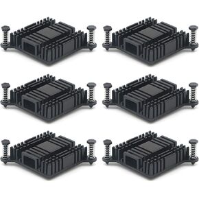 6Pcs North South Bridge Heatsink Aluminum Cooler with Fixed Hole Motherboard chip Cooler for IC Chipset in Kuwait