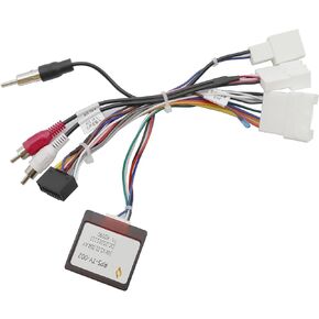 SecosAutoparts سيارة ستيريو راديو الطاقة تسخير كابل سلك محول أمبير 16 دبوس متوافق مع تويوتا كامري 4Runner أفالون كورولا تاكوما فينزا ياريس هايلاندر ماتريكس بريوس in Kuwait