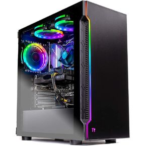 كمبيوتر ألعاب Skytech Gaming Archangel، Ryzen 7 5700X 3.4 جيجا هرتز، RTX 4060، 1 تيرابايت NVME، 16 جيجابايت DDR4 RAM 3200، 600 واط Gold PSU Wi-Fi، Win 11 Home، لوحة مفاتيح RGB وماوس RGB متضمن in Kuwait