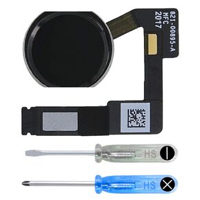 MMOBIEL Home Button Compatible with iPad iPad Pro 10.5/12.9 inch - Flex Cable Connector - Replacement - Incl. Screwdrivers - White