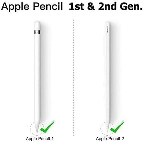 نصائح قلم رصاص لأقلام Apple Pencil Nibs البديلة لقلم Apple متوافقة مع iPencil الجيل الأول والثاني لأجهزة iPad/iPad Pro Mini (4 عبوات) in Kuwait