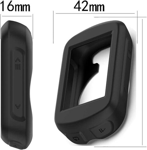 Screen Protector and Silicone Case Cover for Garmin Edge 130/130 Plus Gps (3+1pack),Tempered Glass Film Anti-Scratch Transparent in Saudi Arabia