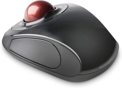 Kensington Orbit Wireless Trackball Mouse with Scroll Ring (K72352US) and Orbit Trackball Mouse with Scroll Ring (K72337US), Black in Kuwait