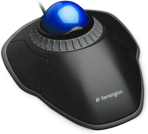 Kensington Orbit Wireless Trackball Mouse with Scroll Ring (K72352US) and Orbit Trackball Mouse with Scroll Ring (K72337US), Black in Kuwait