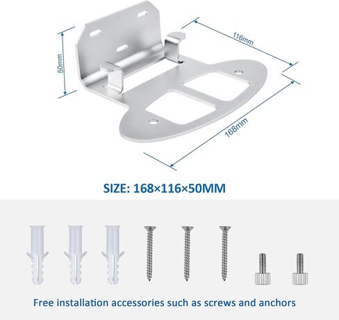 Wall Mount for Netgbear Orbi WiFi 6 Router with Sturdy Metal Stand Compatible Orbi WiFi 6 Router RBK753 RBK852 RBK853 RBS750 RBK752 RBK850 RBS750 RBS751(1 Pack) in Kuwait