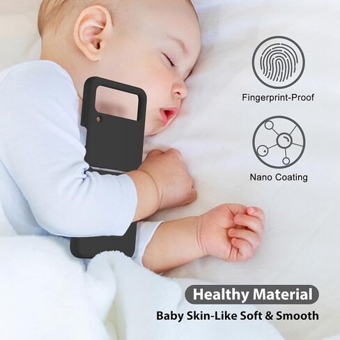 oakxco for Samsung Galaxy Z Flip 4 Phone Case Liquid Silicone, Fluorescent Bright Solid Color, Cute Thin Slim Soft Rubber TPU Plain Smooth Gel Matte Protective Cover for Women Girl, Fuchsia Hot Pink in Kuwait