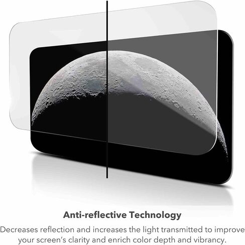 واقي شاشة ZAGG InvisibleShield Glass XTR2 لهاتف iPhone 14 Pro Max - مع تقنية جديدة مضادة للانعكاس، وتركيب مضاد للغبار، وتقنية Hexiom Impact القوية للغاية in Saudi Arabia
