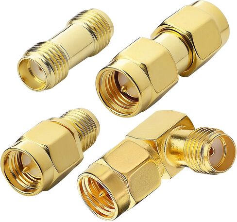 30-Type SMA & RP-SMA Male Female RF Coax Adapter Kit 50 Ohm in Kuwait