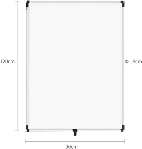 OPEN DRAWER Sun Scrim 2.95 x 3.9 feet / 35 x 47 inch 5in1 Panel Sun Scrim Translucent Soft Cloth and Gold/Silver/Black/White Diffuser Reflector Aluminum Alloy Frame Compatible Video Photography in Saudi Arabia