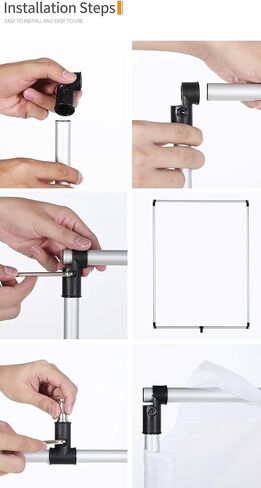 OPEN DRAWER Sun Scrim 2.95 x 3.9 feet / 35 x 47 inch 5in1 Panel Sun Scrim Translucent Soft Cloth and Gold/Silver/Black/White Diffuser Reflector Aluminum Alloy Frame Compatible Video Photography in Saudi Arabia