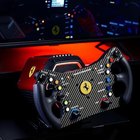 Thrustmaster T818 Ferrari SF1000 Simulator, Direct Drive, Sim Racing Force Feedback Racing Wheel for PC, Officially Licensed by Ferrari (PC) in Saudi Arabia