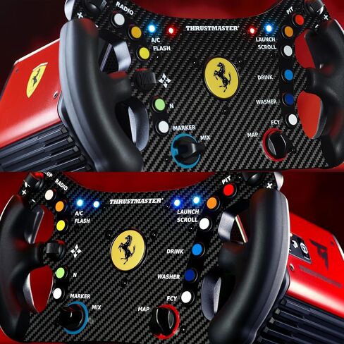 Thrustmaster T818 Ferrari SF1000 Simulator, Direct Drive, Sim Racing Force Feedback Racing Wheel for PC, Officially Licensed by Ferrari (PC) in Saudi Arabia