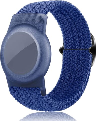 سوار معصم Yizhet متوافق مع Airtag، سوار Airtag قابل للتعديل، حزام ساعة Airtag ناعم للأطفال والمراهقين وكبار السن in Kuwait