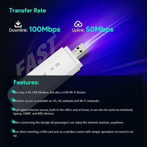 اكسترونز عصا مودم لاسلكي USB 4G LTE مناسبة لجميع اجهزة اكسترونز وAndroid وستيريو السيارة in Saudi Arabia