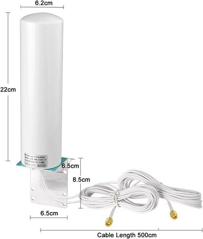 Superbat SMA 4G LTE Antenna Replacement for Cellular Trail Camera Router in Kuwait