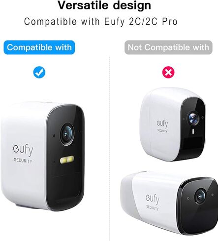 كابل شحن OkeMeeo بطول 30 قدم لـ eufyCam 2C Pro، eufyCam 2C، سلك طاقة طويل للغاية خارجي مع محول طاقة يشحن باستمرار eufyCam (عبوتان) in Kuwait