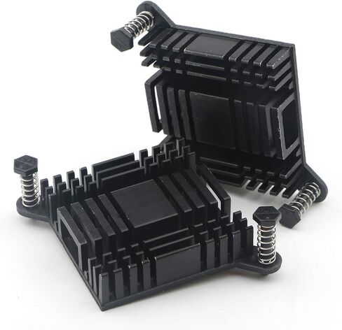 6Pcs North South Bridge Heatsink Aluminum Cooler with Fixed Hole Motherboard chip Cooler for IC Chipset in Kuwait