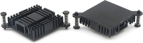 6Pcs North South Bridge Heatsink Aluminum Cooler with Fixed Hole Motherboard chip Cooler for IC Chipset in Kuwait
