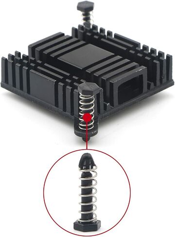 6Pcs North South Bridge Heatsink Aluminum Cooler with Fixed Hole Motherboard chip Cooler for IC Chipset in Kuwait