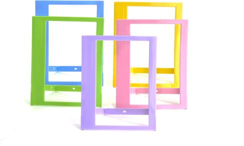 FUJIFILM INSTAX Wide Instant Film + Plastic Photo Frames (Blue, Green, Pink, Yellow & Purple – Deluxe Bundle (80 Film) in Saudi Arabia