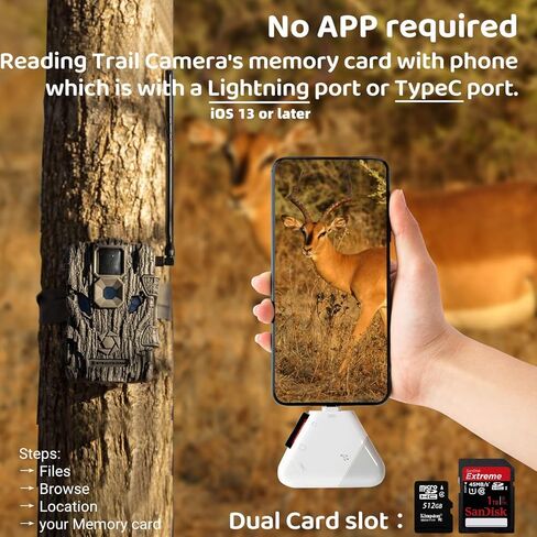 قارئ بطاقة SD/TF 3 في 1 لأجهزة USB-C، USB-A، أجهزة USB الصغيرة، قارئ بطاقات الذاكرة المحمولة، محول بطاقة SD للكاميرا لـ SD، SDXC، SDHC، MMC، RS-MMC، Micro SD، Micro SDXC، Micro SDHC، بطاقات HS-I in Kuwait