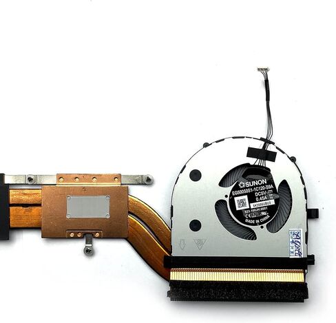 New Genuine CPU Cooling Fan with Heatsink Replacement for Thinkpad X1 Extreme 3rd Gen 3, ThinkPad P1 Gen3 P/N: 5H40Y67588 in Saudi Arabia