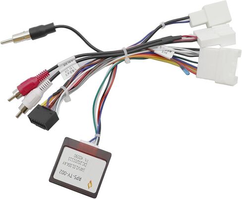 SecosAutoparts سيارة ستيريو راديو الطاقة تسخير كابل سلك محول أمبير 16 دبوس متوافق مع تويوتا كامري 4Runner أفالون كورولا تاكوما فينزا ياريس هايلاندر ماتريكس بريوس in Kuwait