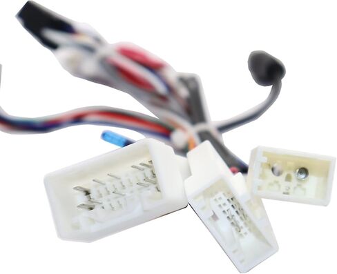 SecosAutoparts سيارة ستيريو راديو الطاقة تسخير كابل سلك محول أمبير 16 دبوس متوافق مع تويوتا كامري 4Runner أفالون كورولا تاكوما فينزا ياريس هايلاندر ماتريكس بريوس in Kuwait