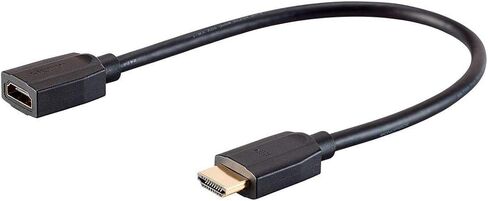 كابل تمديد HDMI عالي السرعة Monoprice - 1.5 قدم - أسود و113749 Select Series USB 3.0 A إلى كابل تمديد أنثى 1.5 قدم يستخدم مع بلاي ستيشن in Saudi Arabia