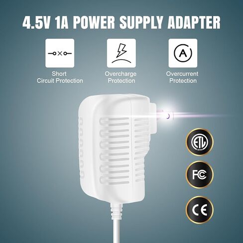 AC Power Supply Adapter for AAA Battery,Replace 3 AAA Battery,Black in Saudi Arabia
