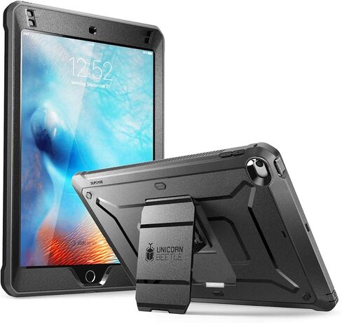 SUPCASE [Unicorn Beetle Pro Series] Design for iPad Mini 5 Case, with Built-in Screen Protector Full-Body Rugged Kickstand Hybrid Case for iPad Mini 5 (2019 Release) & iPad Mini 4 (Pink) in Saudi Arabia