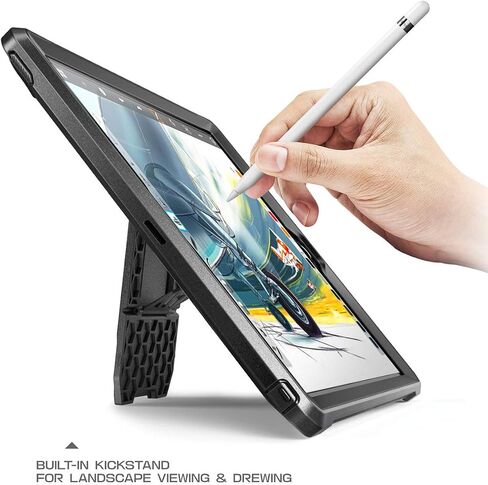 SUPCASE [Unicorn Beetle Pro Series] Design for iPad Mini 5 Case, with Built-in Screen Protector Full-Body Rugged Kickstand Hybrid Case for iPad Mini 5 (2019 Release) & iPad Mini 4 (Pink) in Saudi Arabia