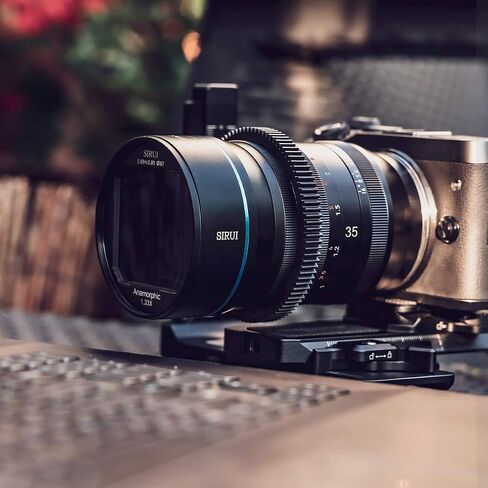 SIRUI 35mm F1.8 1.33X S35 Anamorphic Lens, Cinema Lens for L Mount, Blue Flare in Saudi Arabia