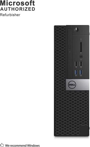Dell OptiPlex 3040 Small Form Factor PC, Intel Quad Core i5 6500 up to 3.6GHz, 16G DDR3L, 1T, WiFi, BT 4.0, Windows 10 Pro 64-Multi-Language Support English/Spanish/French(Renewed) in Saudi Arabia