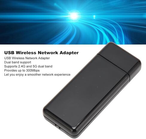 USB WiFi Adapter, Dual Band Wireless Network Adapter for Samsung TV, Wireless LAN Network Card Adapter for Windows in Saudi Arabia