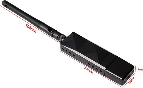 AR9271 محول واي فاي USB لاسلكي، محول هوائي 2DBI قابل للفصل لبطاقة NetCard اللاسلكية لأجهزة الكمبيوتر المحمول/الكمبيوتر المكتبي والتلفزيون in Saudi Arabia