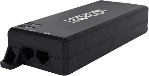 LINOVISION Gigabit 90W POE Injector, IEEE 802.3af/at/bt POE Injector, Single Port PoE++ Injector, 10/100/1000Mbps Hi-POE Midspan, POE Power Injector for PTZ Camera, VoIP Phone in Kuwait