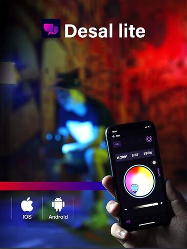 فوتوكونيك مصباح فيديو LED F7 II من فالكون ايز 12 واط RGB للتحكم في تطبيق ديسال لايت 2500K-9000K CRI 96+، HSI/RGB/LEE/وضع روسكو in Kuwait