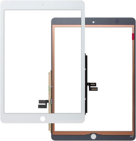 Screen Replacement for iPad 9 9th Generation 10.2", for iPad 9 9th Gen 2021 (A2602 A2603 A2604 A2605) Digitizer Replacement without Home Button(not Include LCD) + Full Repair Kit（Black） in Saudi Arabia