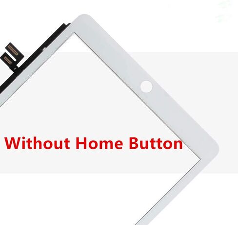 Screen Replacement for iPad 9 9th Generation 10.2", for iPad 9 9th Gen 2021 (A2602 A2603 A2604 A2605) Digitizer Replacement without Home Button(not Include LCD) + Full Repair Kit（Black） in Saudi Arabia