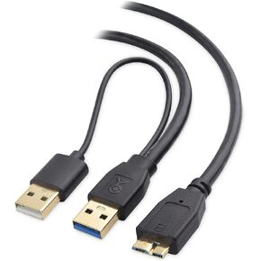 Cable Matters 5Gbps Micro USB 3.0 to USB Splitter Cable, 20 Inches in Kuwait