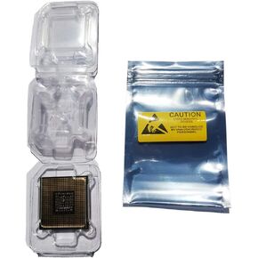 10pcs AMD CPU Protective Thicken Plastic Clamshell Case Trays Suitable with 10pcs Antistatic Bags and Labels (AMD) in Saudi Arabia
