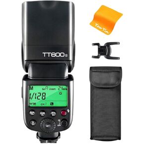 فلاش كاميرا Godox TT600S لكاميرا Sony الرقمية SLR 2.4G لاسلكية GN60 HSS Speedlite Master Slave ناقل فلاش اصطرابي متعدد in Saudi Arabia