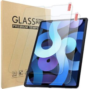 واقي شاشة من الزجاج المقوى من Suppeak متوافق مع iPad Air 4/5 Generation (Air 5th/4th، 10.9 بوصة، 2022/2020)/ iPad Pro 11 بوصة جميع الموديلات، HD، مضاد للخدش، خالي من الفقاعات، سهل التركيب in Kuwait
