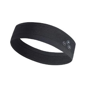 سماعات راس رياضية لاسلكية مقاومة للعرق من بينيكسبيسدي - قناع عين للنوم وصالة الالعاب الرياضية والموسيقى مع مكبر صوت HD للرجال والنساء in Kuwait