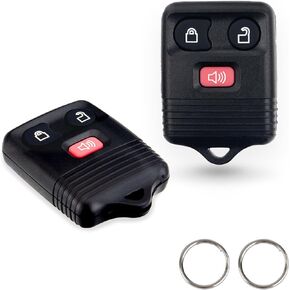 2 حزم استبدال عن بعد دخول بدون مفتاح، دخول مفتاح التحكم عن بعد الارسال فوب الفرس استبدال CWTWB1U345 متوافق مع فورد F-150 F-250 F-350 1998-2016، ميركوري لينكولن مازدا in Kuwait