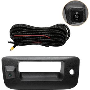 مقبض باب الباب الخلفي للكاميرا الاحتياطية، متوافق مع Chevy Silverado GMC Sierra 1500 2500 3500 2007 2008 2009 2010 2011 2012 2013 2014، مع فتحة مفتاح، كاميرا رؤية خلفية، كاميرا احتياطية، كاميرا عكسية in Kuwait