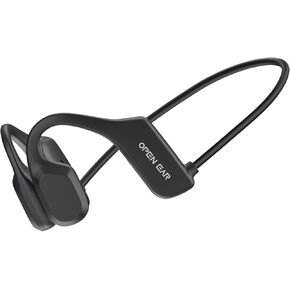 OUFUNI Bone Conduction Headphones Bluetooth,Open Ear Headphones Wireless Bluetooth,Sweatproof Running Headphones,Wireless Bone Conduction Headphones with Mic for Running Cycling Gym Workouts in Saudi Arabia