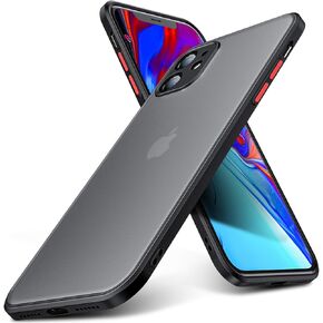 ORIbox for iPhone SE (3rd and 2nd gen) and iPhone 8/7 Case Black, Durable Lightweight Shockproof Cover,Slim Phone Case for iPhone SE 2022/2020 for Women Men Girls Boys